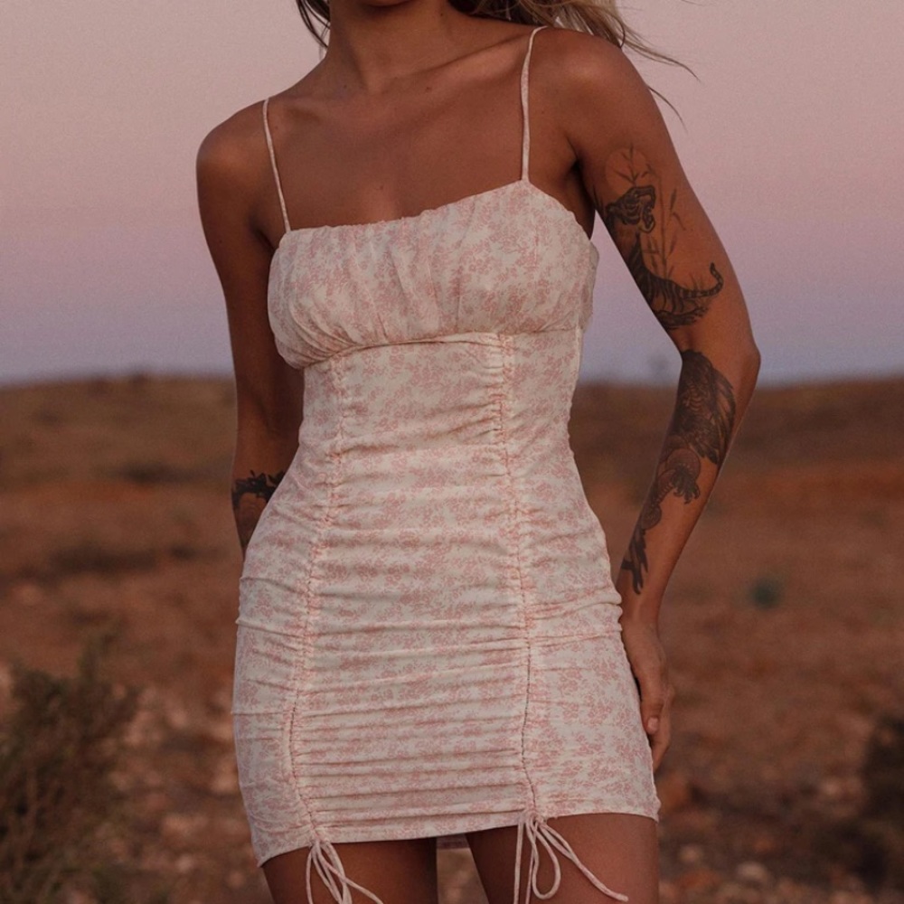 Princess Polly Ivy Hollow Mini Dress